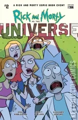 Cover for Rick and Morty vs. the Universe #2