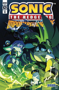 Variant Cover for Sonic the Hedgehog: Imposter Syndrome #4