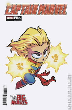 Variant Cover for Captain Marvel #9