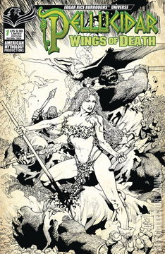 Variant Cover for Pellucidar: Wings of Death #1