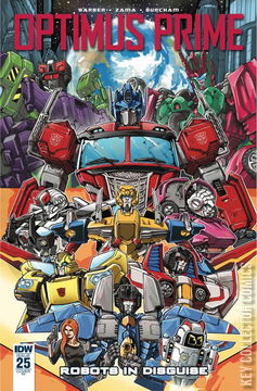 Variant Cover for Optimus Prime #25