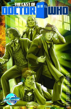 Variant Cover for The Cast of Doctor Who #1