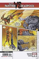 Variant Cover for Black Panther vs. Deadpool #1
