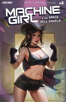 Variant Cover for Machine Girl & the Space Hell Engels #2
