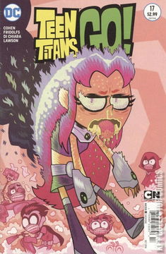Variant Cover for Teen Titans Go #17