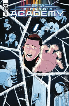 Variant Cover for Star Trek: Picard's Academy #3