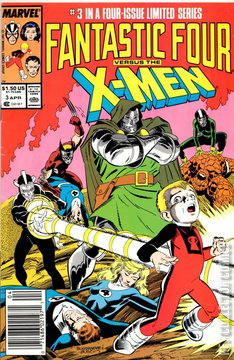 Variant Cover for Fantastic Four vs. X-Men #3