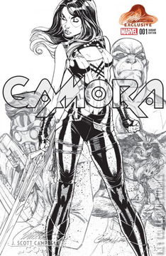 Variant Cover for Gamora #1