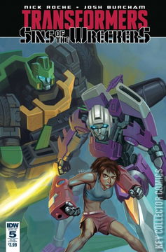 Variant Cover for Transformers: Sins of the Wreckers #5