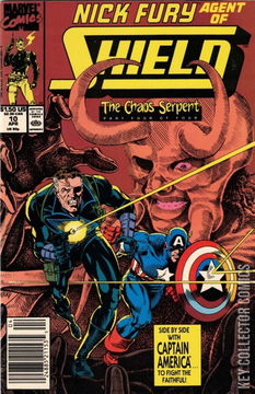 Variant Cover for Nick Fury, Agent of S.H.I.E.L.D. #10