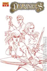 Variant Cover for Damsels #4