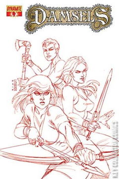 Variant Cover for Damsels #4
