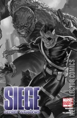 Variant Cover for Siege: Secret Warriors #1
