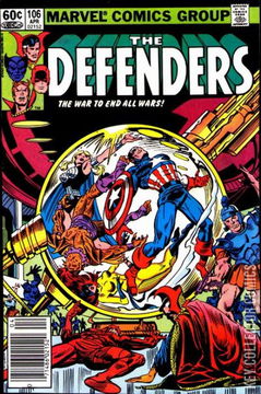 Variant Cover for Defenders #106