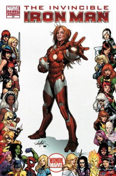 Variant Cover for Invincible Iron Man #29