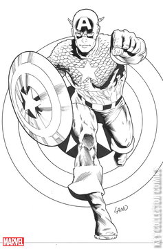 Variant Cover for Captain America Finale #1