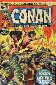 Variant Cover for Conan the Barbarian #59