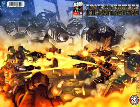 Variant Cover for Transformers: Micromasters #1