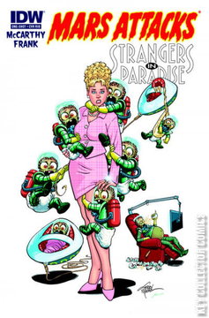 Variant Cover for Mars Attacks / Transformers #1