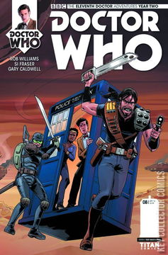 Variant Cover for Doctor Who: The Eleventh Doctor - Year Two #8