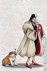 Variant Cover for Disney Villains: Cruella De Vil #1
