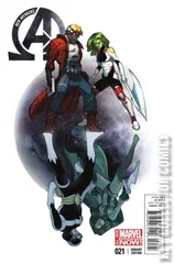 Variant Cover for New Avengers #21