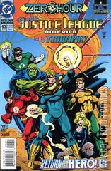 Cover for Justice League America #92