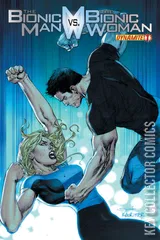 Variant Cover for The Bionic Man vs. The Bionic Woman #1