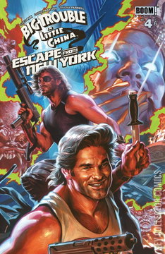 Variant Cover for Big Trouble in Little China / Escape From New York #4