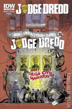 Variant Cover for Judge Dredd #26