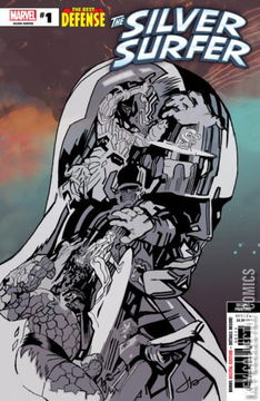 Variant Cover for Silver Surfer: The Best Defense #1