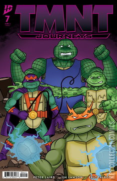 Variant Cover for Teenage Mutant Ninja Turtles: Journeys #7