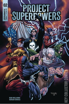 Variant Cover for Project Superpowers #2