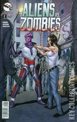 Cover for Aliens vs. Zombies #2