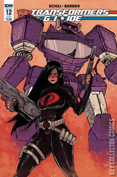 Variant Cover for Transformers vs. G.I. Joe #12