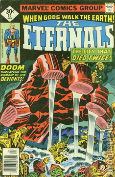 Variant Cover for Eternals #10