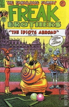 Variant Cover for The Fabulous Furry Freak Brothers #9