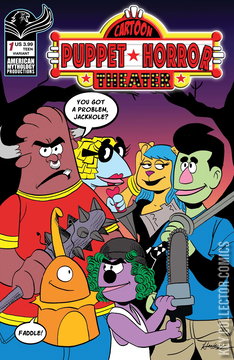 Variant Cover for Cartoon Puppet Horror Theater #1