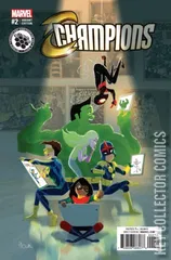 Variant Cover for Champions #2