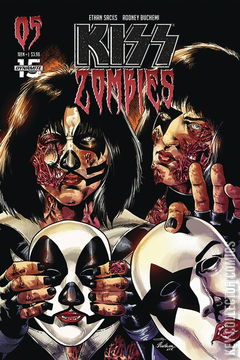 Variant Cover for KISS / Zombies #5