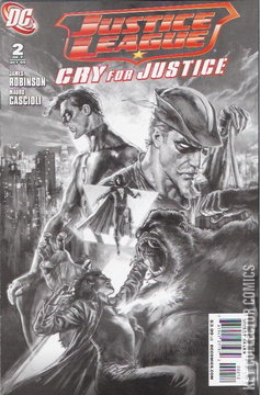 Variant Cover for Justice League: Cry for Justice #2