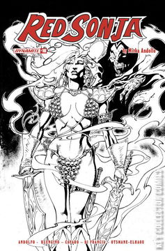 Variant Cover for Red Sonja #10