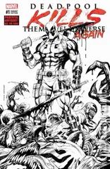 Variant Cover for Deadpool Kills the Marvel Universe Again #1