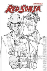 Variant Cover for Red Sonja: Death and the Devil #1