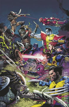 Variant Cover for Predator Kills the Marvel Universe #2