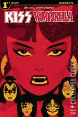 Cover for KISS / Vampirella #1