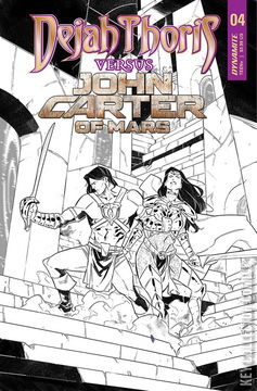Variant Cover for Dejah Thoris vs. John Carter of Mars #4