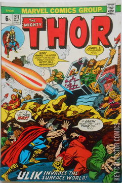 Variant Cover for Thor #211