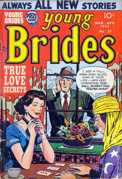 Cover art for Young Brides #21