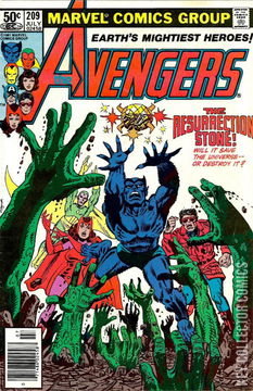 Variant Cover for Avengers, The #209